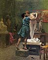 Pygmalion and Galatee